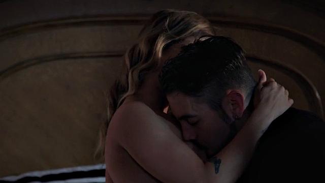 Deepthroating tattooed babe enjoys on BFs BWC