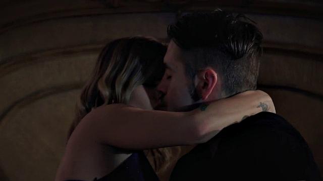 Deepthroating tattooed babe enjoys on BFs BWC