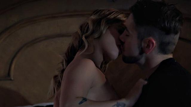 Deepthroating tattooed babe enjoys on BFs BWC