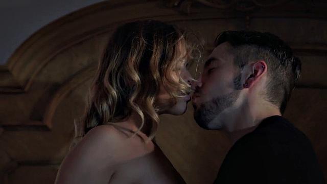 Deepthroating tattooed babe enjoys on BFs BWC