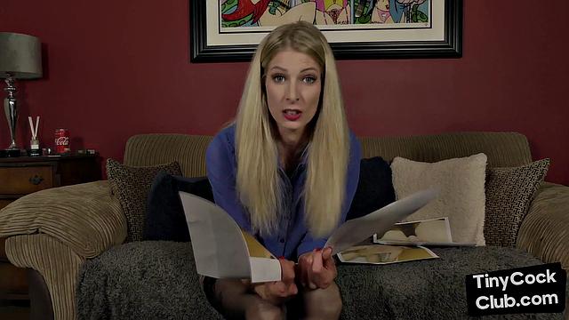 SPH solo dom babe talks to small cock losers