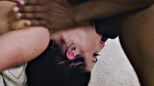 Milf with natural tits rides cowgirl & gets her big ass drilled doggy-style