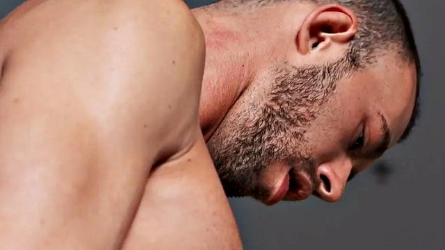 Bisex redhead 21yo chick goes wild in MMF 3some