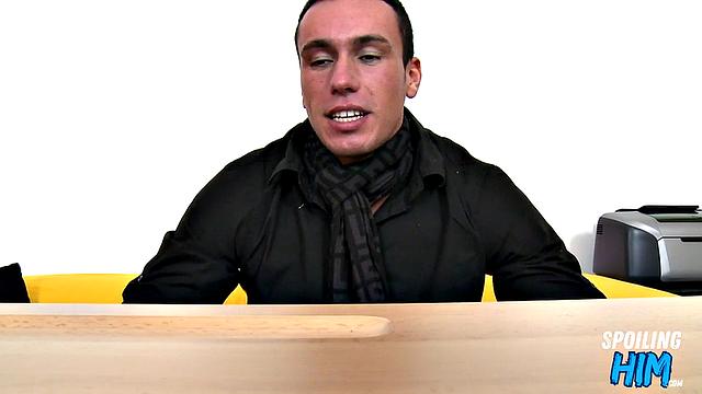 Horny twink drilled hard at casting