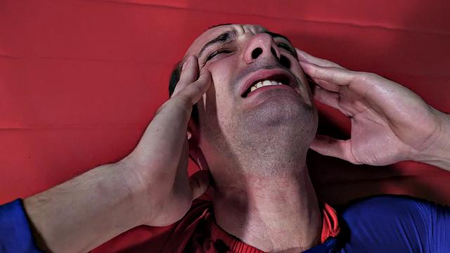 Dominant wrestler barebacks gay after fight