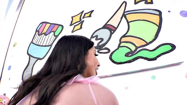 Penelope and Nadia's Anal Tag Team