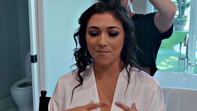 Jenna & Brooklyn get kinky in a steamy bedroom session with some foot play and pussy licking action