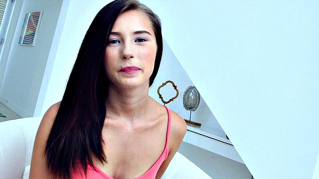 Alabama-born stunner is a tanned teenager whose nipples poke through her tight top.