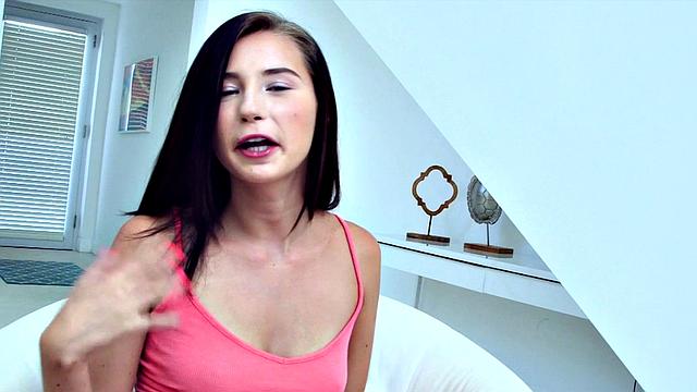 Alabama-born stunner is a tanned teenager whose nipples poke through her tight top.