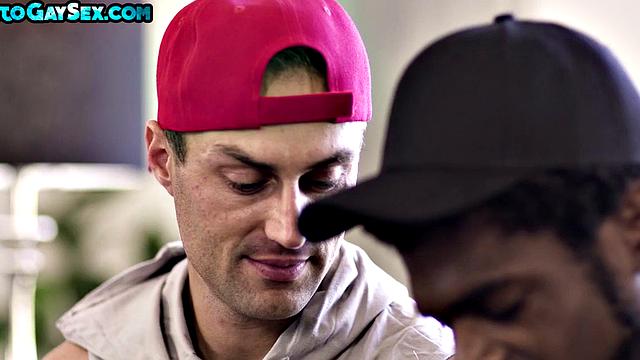 Rimming gaydaddy rims twink ass till cumshot