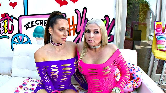 Jaclyn And Christie Are Ready for Action2