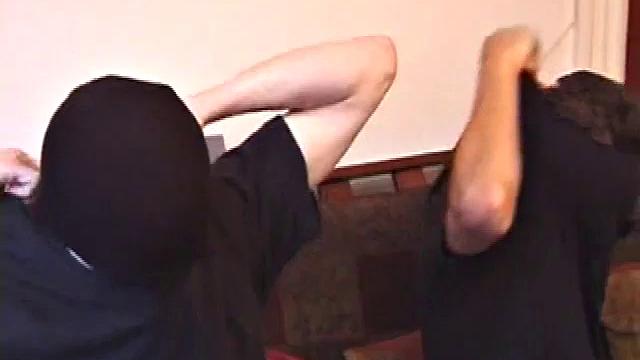 Shane is back and he's with Vincenzo, who has never done anything with another guy. After both get naked, Vincenzo, curious about his friend's dick, reaches over and grabs Shane's. Before long, Vincenzo gets his first taste of cock.
