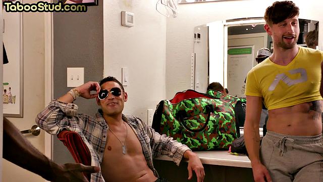 Muscled guy analsmashed by BFF