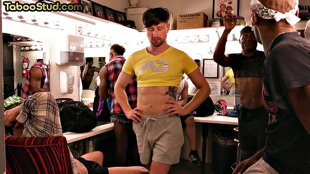 Muscled guy analsmashed by BFF