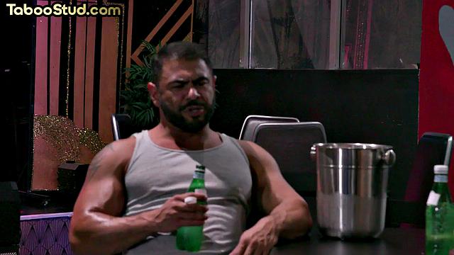 Muscled guy analsmashed by BFF