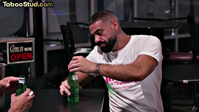 Muscled guy analsmashed by BFF