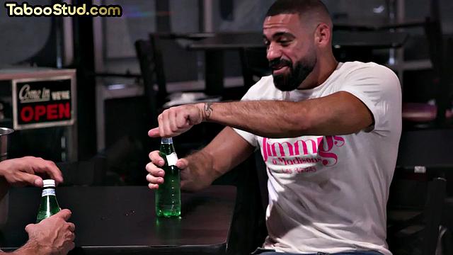 Muscled guy analsmashed by BFF