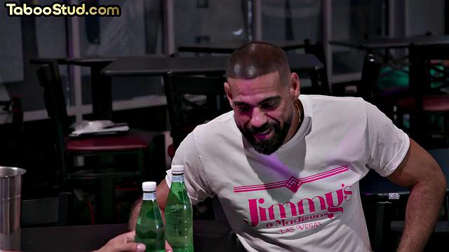 Muscled guy analsmashed by BFF