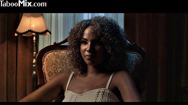 Curlyhairy cutie facesitting on GF