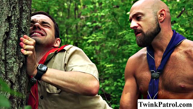Twink Scout Cheating With His Scout Master