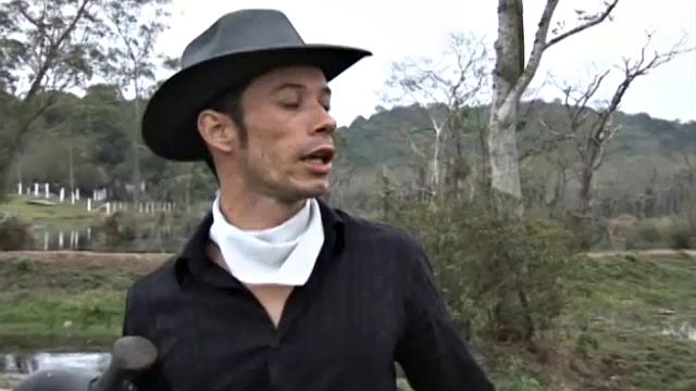 Felipe comes into the barn after a hard day to find sexy Latino Gabriel working up a sweat. Big dick Felipe is horny and talks Gabriel into taking advantage of their solitude, and the two begin one HOT bareback fuck fest in the barn.