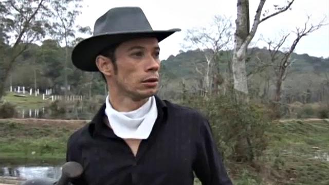 Felipe comes into the barn after a hard day to find sexy Latino Gabriel working up a sweat. Big dick Felipe is horny and talks Gabriel into taking advantage of their solitude, and the two begin one HOT bareback fuck fest in the barn.