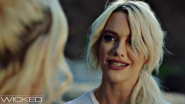 Wicked - HOT Lesbian Blonde Facesitting And Eating Out