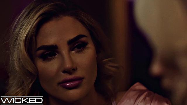 Wicked - HOT Lesbian Blonde Facesitting And Eating Out