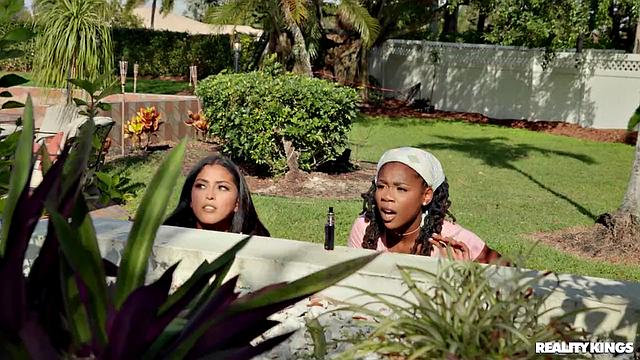 Sexy Thieves Caught By Rich Guy