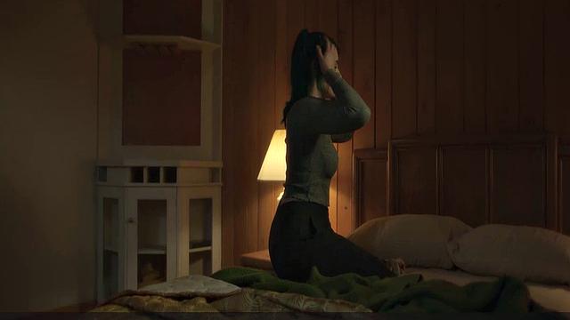 Skyler Wright's hot lingerie gets a makeover in the kitchen