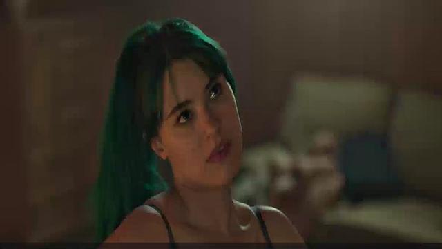 Skyler Wright's hot lingerie gets a makeover in the kitchen