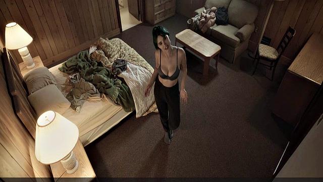 Skyler Wright's hot lingerie gets a makeover in the kitchen