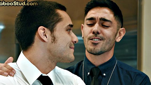 Weird jock barebacked by stepbrother till cumshot