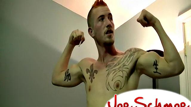 Handsome Str8 Matt Rides A Huge Cock - Matt And Heath