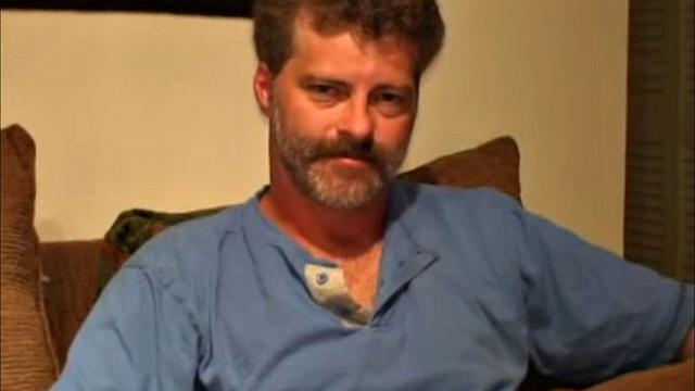 This terrific man came back for a second session. Married once and now with a girlfriend, he has had a few encounters with men and enjoyed them. Perhaps these sessions are a way for him to explore his feelings.