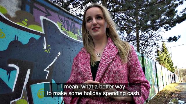 Euro babe POV suck and after picking up on street