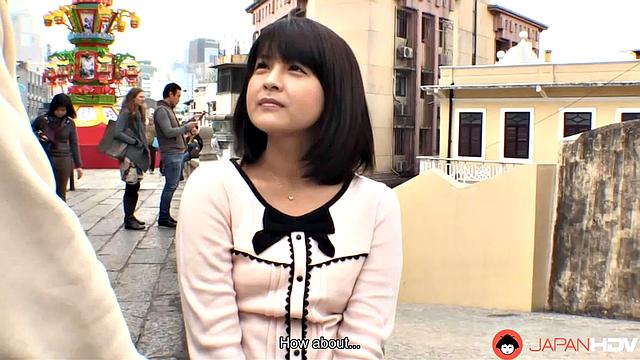 A date in Macau with Iku Sakuragi and her tour turned lover