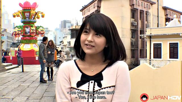 A date in Macau with Iku Sakuragi and her tour turned lover