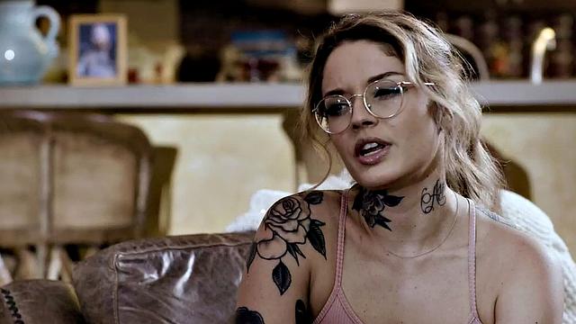 Petite stepdaughter fucked in pussy by nasty stepfather