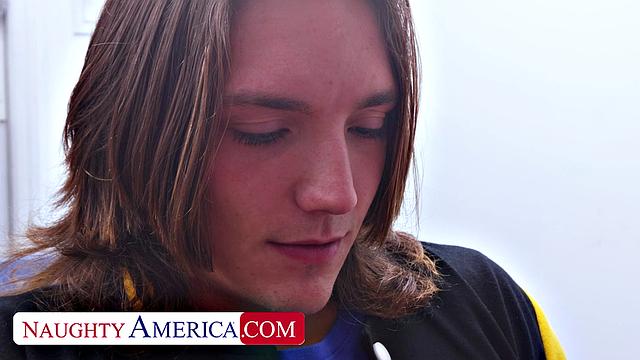 Professor Cali Sweets has alone time with her student in class