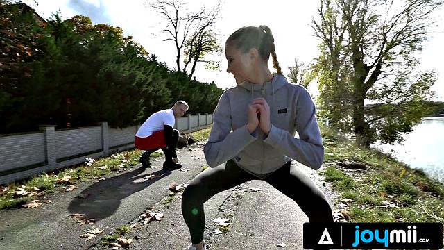 JOYMII - Natural Beauty Ivi Rein Takes A Big Cock In Her Asshole