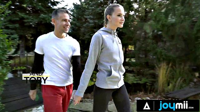 JOYMII - Natural Beauty Ivi Rein Takes A Big Cock In Her Asshole