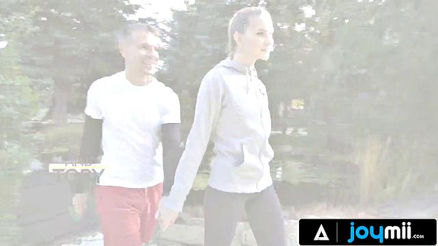 JOYMII - Natural Beauty Ivi Rein Takes A Big Cock In Her Asshole