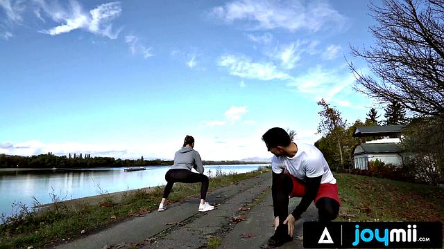 JOYMII - Natural Beauty Ivi Rein Takes A Big Cock In Her Asshole