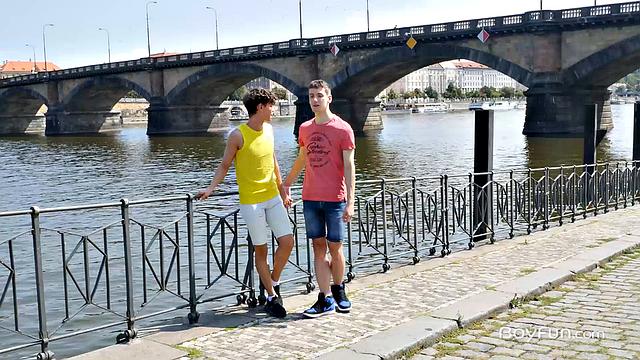 Horny Twinks Austin Ponce And Henry Levitts Get It On