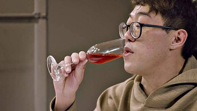 A sexy wife has her eyes on her husband's bro