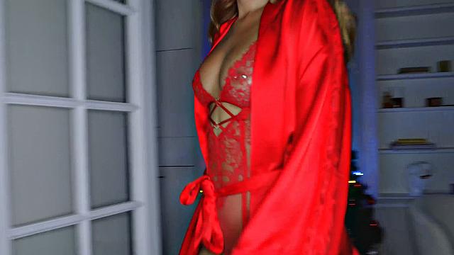 Redhead Agatha Vega's Hardcore Christmas Gift - Full HD!