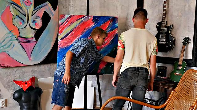 Richard Hicks and Jacob Dolce have intense gay sex