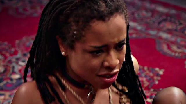 BDSM nympho bitches love hard group fucking