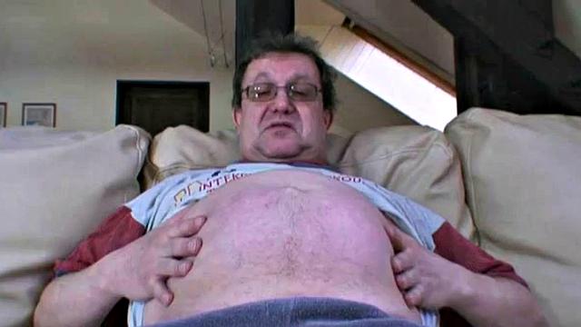 Naughty teen gets drilled hard by dirty grandpa on the sofa